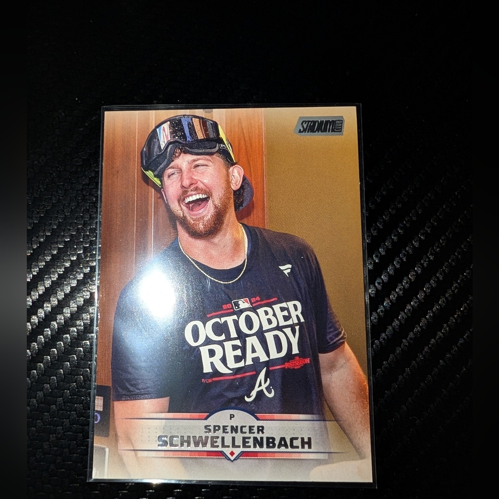 2025 Topps Stadium Club Spencer Schwellenbach #93 Atlanta Braves